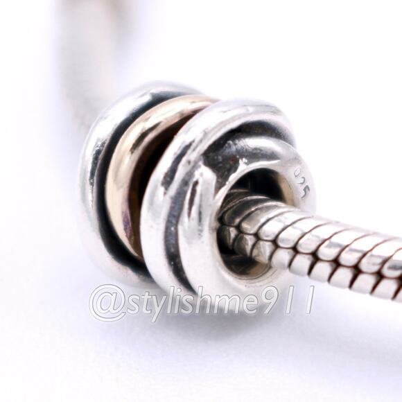 Authentic PANDORA Ring Cluster Charm - 790153 - Picture 1 of 10